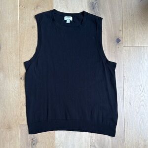 J. Crew Black Tank Top Classic Sleeveless Design